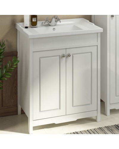 Тумба с раковиной Comforty Тбилиси 70 00003132629 Белая