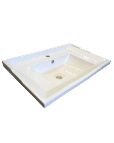 Тумба с раковиной Comforty Тбилиси 70 00003132629 Белая