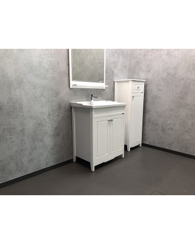 Тумба с раковиной Comforty Тбилиси 70 00003132629 Белая