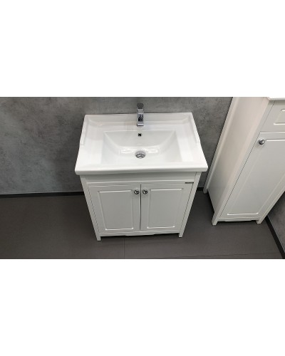 Тумба с раковиной Comforty Тбилиси 70 00003132629 Белая