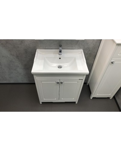 Тумба с раковиной Comforty Тбилиси 70 00003132629 Белая