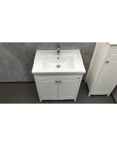 Тумба с раковиной Comforty Тбилиси 70 00003132629 Белая