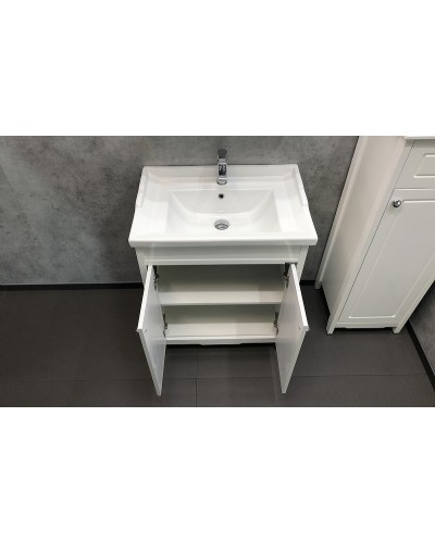 Тумба с раковиной Comforty Тбилиси 70 00003132629 Белая