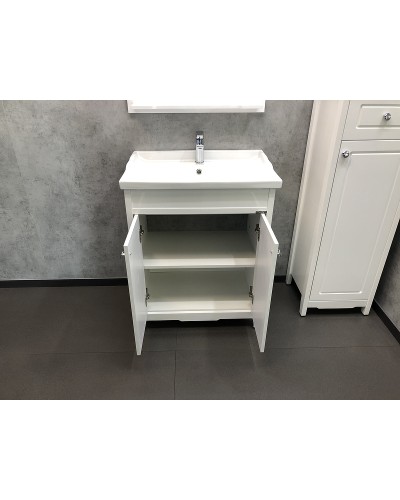 Тумба с раковиной Comforty Тбилиси 70 00003132629 Белая