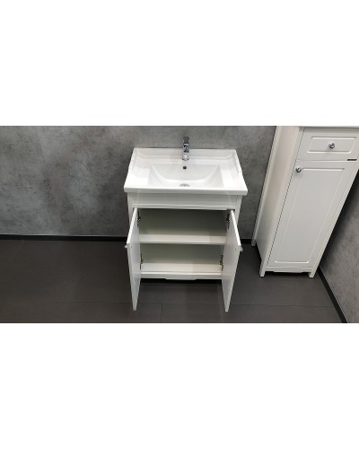 Тумба с раковиной Comforty Тбилиси 70 00003132629 Белая