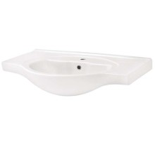 Тумба с раковиной Comforty Сочи 85 00004134639 Белая