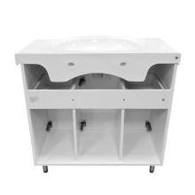 Тумба с раковиной Comforty Сочи 85 00004134639 Белая