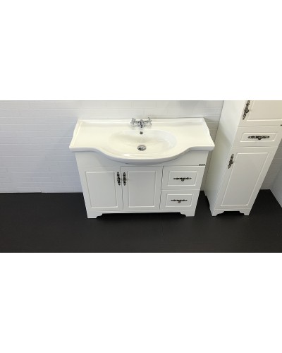 Тумба с раковиной Comforty Севилья 100 00003132627 Слоновая кость