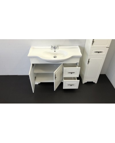 Тумба с раковиной Comforty Севилья 100 00003132627 Слоновая кость