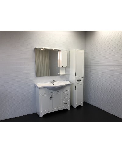 Тумба с раковиной Comforty Севилья 100 00003132627 Слоновая кость