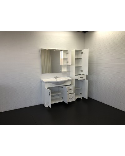 Тумба с раковиной Comforty Севилья 100 00003132627 Слоновая кость