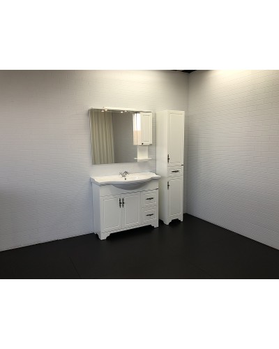 Тумба с раковиной Comforty Севилья 100 00003132627 Слоновая кость