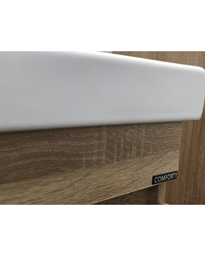 Тумба с раковиной Comforty Тромсе 60 00004142217 подвесная Дуб сонома