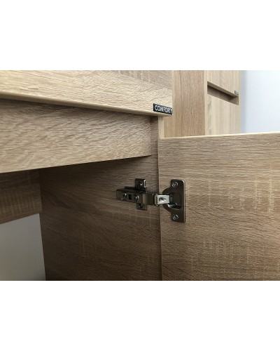 Тумба с раковиной Comforty Тромсе 60 00004142217 подвесная Дуб сонома