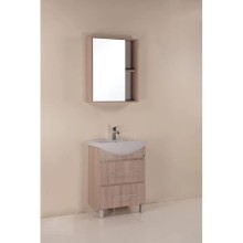 Тумба с раковиной ясень шимо светлый 61,5 см Onika Дельта 106090 + 1.3120.3.S00.11B.0