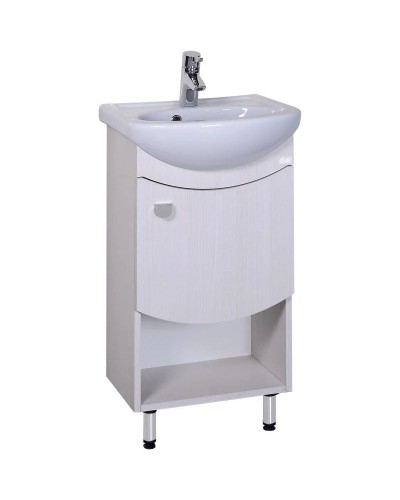 Тумба с раковиной бодега светлый 47 см Onika Селена 104505 + 604701