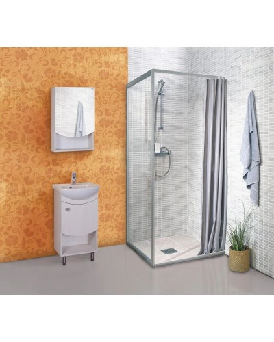 Тумба с раковиной бодега светлый 47 см Onika Селена 104505 + 604701