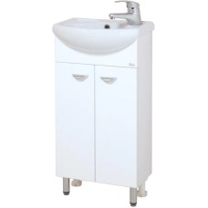 Тумба с раковиной белый глянец 41 см Onika Азов 104001 + 1WH110254