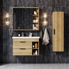 Тумба с раковиной дуб галифакс 81 см Onika Легран 108047 + 4640021065198