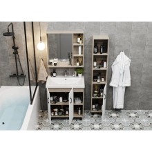 Тумба с раковиной дуб сонома/белый матовый 71 см Onika Тимбер 107056 + 4620008197746