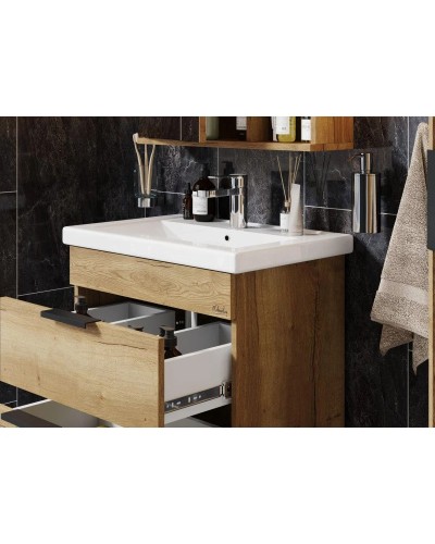 Тумба с раковиной дуб галифакс 71 см Onika Легран 107048 + 4620008197746