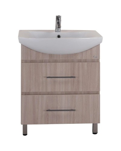 Тумба с раковиной ясень шимо светлый 71,5 см Onika Дельта 107032 + 1WH207776