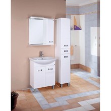 Тумба с раковиной белый глянец 65 см Onika Балтика 106529 + 1WH207775