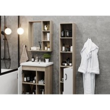 Тумба с раковиной дуб сонома/белый матовый 61 см Onika Тимбер 106115 + 4640021060773