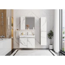 Тумба с раковиной мрамор/камень бетонный 76,5 см Onika Марбл 107517 + 4640021062210