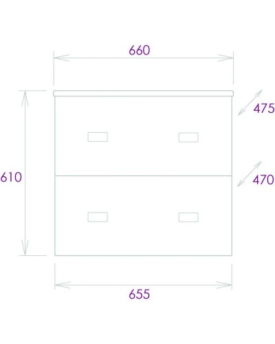 Тумба с раковиной мрамор/камень бетонный 66 см Onika Марбл 106548 + 4640021062203