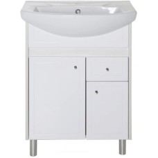 Тумба с раковиной белое дерево 61 см ASB-Mebel Орхидея