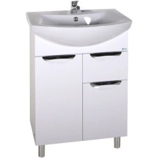 Тумба с раковиной белый 61 см ASB-Mebel Мессина