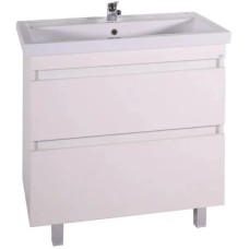 Тумба с раковиной ясень белый 81 см ASB-Mebel Коста