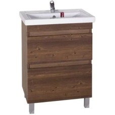 Тумба с раковиной светлый орех 60,5 см ASB-Mebel Коста