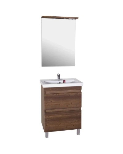 Тумба с раковиной светлый орех 60,5 см ASB-Mebel Коста