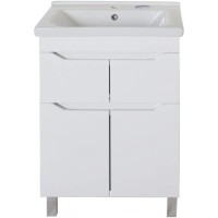 Тумба с раковиной белый 60,5 см ASB-Mebel Бари