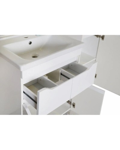 Тумба с раковиной белый 80,5 см ASB-Mebel Бари