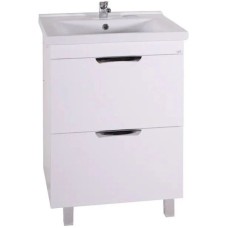 Тумба с раковиной белый 60,5 см ASB-Mebel Миранда