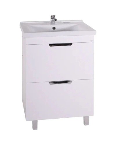 Тумба с раковиной белый 60,5 см ASB-Mebel Миранда