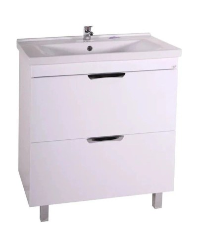 Тумба с раковиной белый 80,5 см ASB-Mebel Миранда