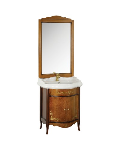 Тумба под раковину Migliore Bella 63 25916 Орех