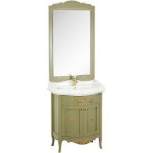 Тумба под раковину Migliore Bella 64 25913 Оливковая