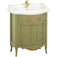Тумба под раковину Migliore Bella 64 25913 Оливковая