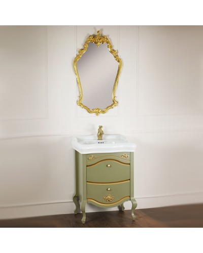 Тумба под раковину Migliore Impero 60 25972 Оливковая