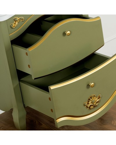 Тумба под раковину Migliore Impero 60 25972 Оливковая