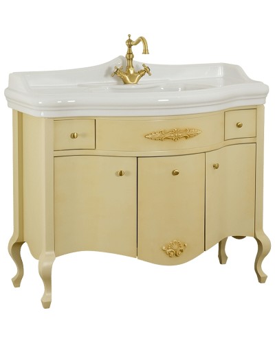 Тумба под раковину Migliore Impero 110 25956 Бежевая