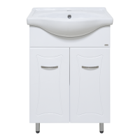 Классик - 60 Тумба прямая Б/К / раковина