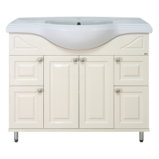 Жардин -105 Тумба прямая светло-бежевая / раковина