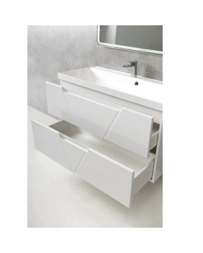 Тумба под раковину BelBagno Vittoria 100 Белая/Bianco Lucido