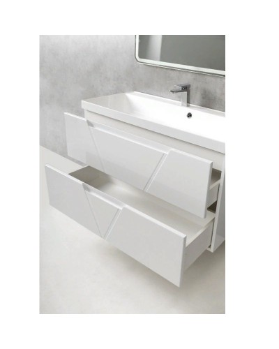 Тумба под раковину BelBagno Vittoria 90 Белая/Bianco Lucido